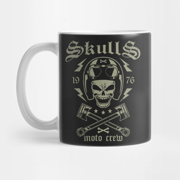 Skulls Moto Crew by Durro